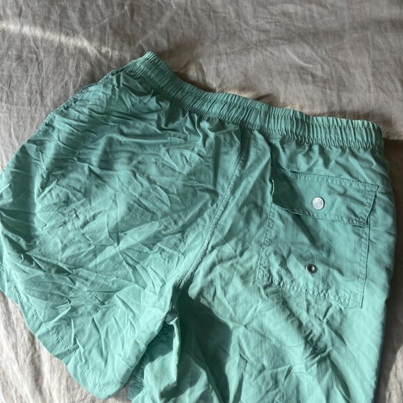 Men’s NEW Bathers Size Small Green Swim Trunks - Picture 3 of 4